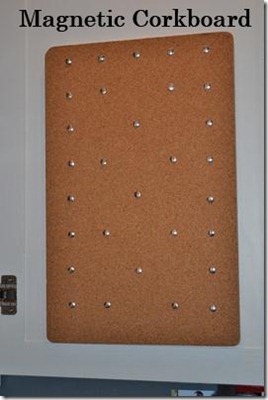 Magnetic Corkboard
